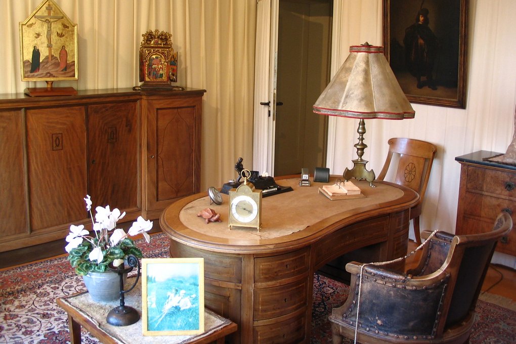 Arbeitszimmer in Konrad-Adenauer-Haus in Rhöndorf