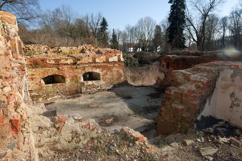 Ruine der Ellerburg in Espelkamp-Fiestel