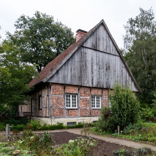 Weberkotten im Mühlenhof-Freilichtmuseum in Münster