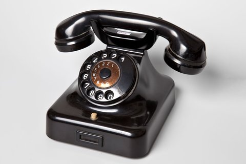Telefon im Bakelit-Museum Kierspe