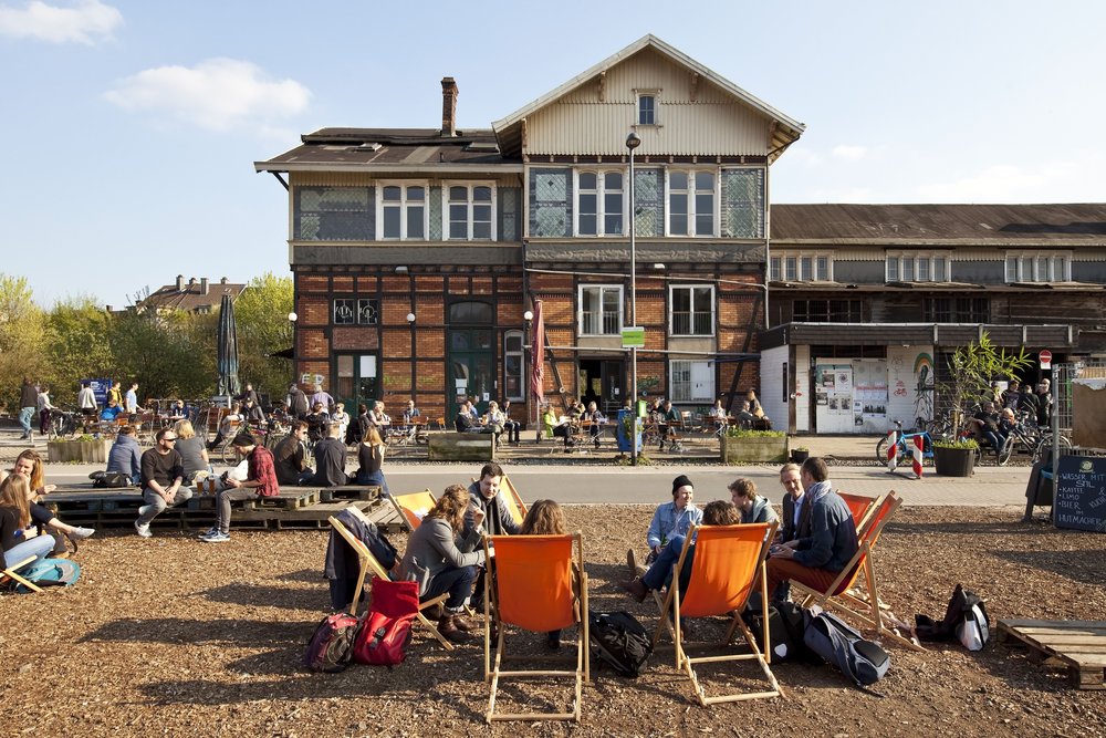 Der Mirker Bahnhof in Wuppertal, Mittelpunkt der Utopiastadt