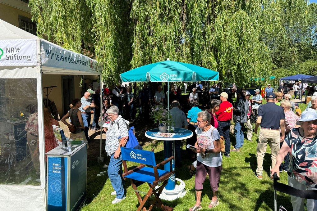Deutscher Mühlentag an der Schäferkämper Wassermühle in Erwitte