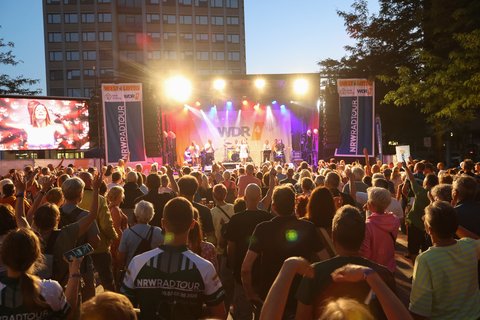 WDR4 Sommer Open Air bei der NRW-Radtour 2026 in Lünen