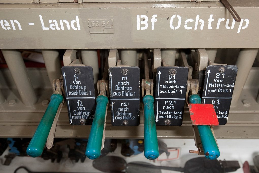 Bahnhofsmuseum Metelen – Innendetail
