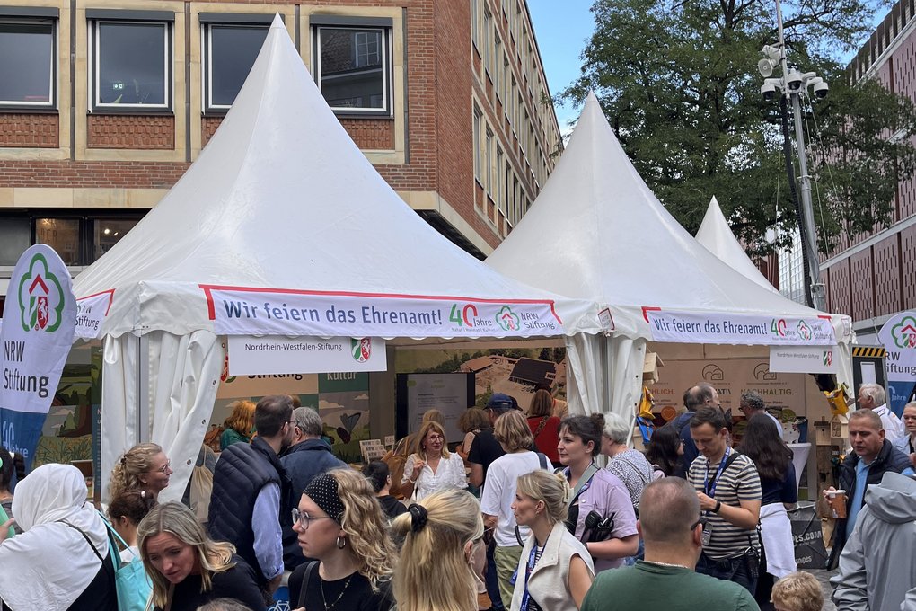 NRW-Stiftung beim NRW-Tag 2026 in Münster