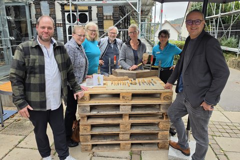 Stand der NRW-Stiftung am Junkerhaus Lemgo am 19.09.2026