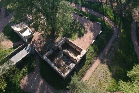 Ruine der Ellerburg in Espelkamp-Fiestel